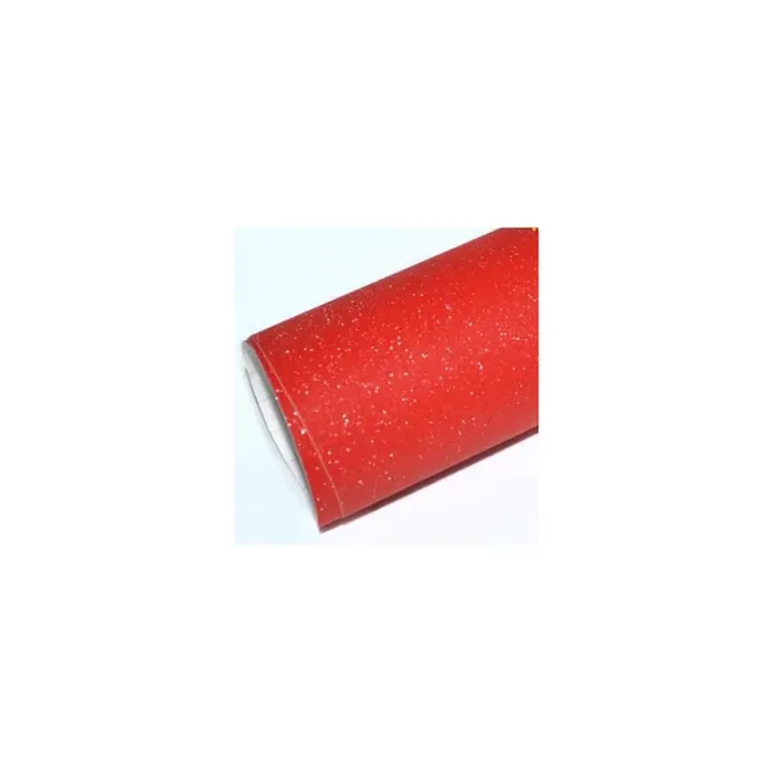 Vinilo Rojo Purpurina 25 x 152 cm